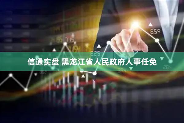 信通实盘 黑龙江省人民政府人事任免